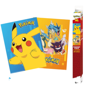 SET DE 2 POSTERS POKÉMON