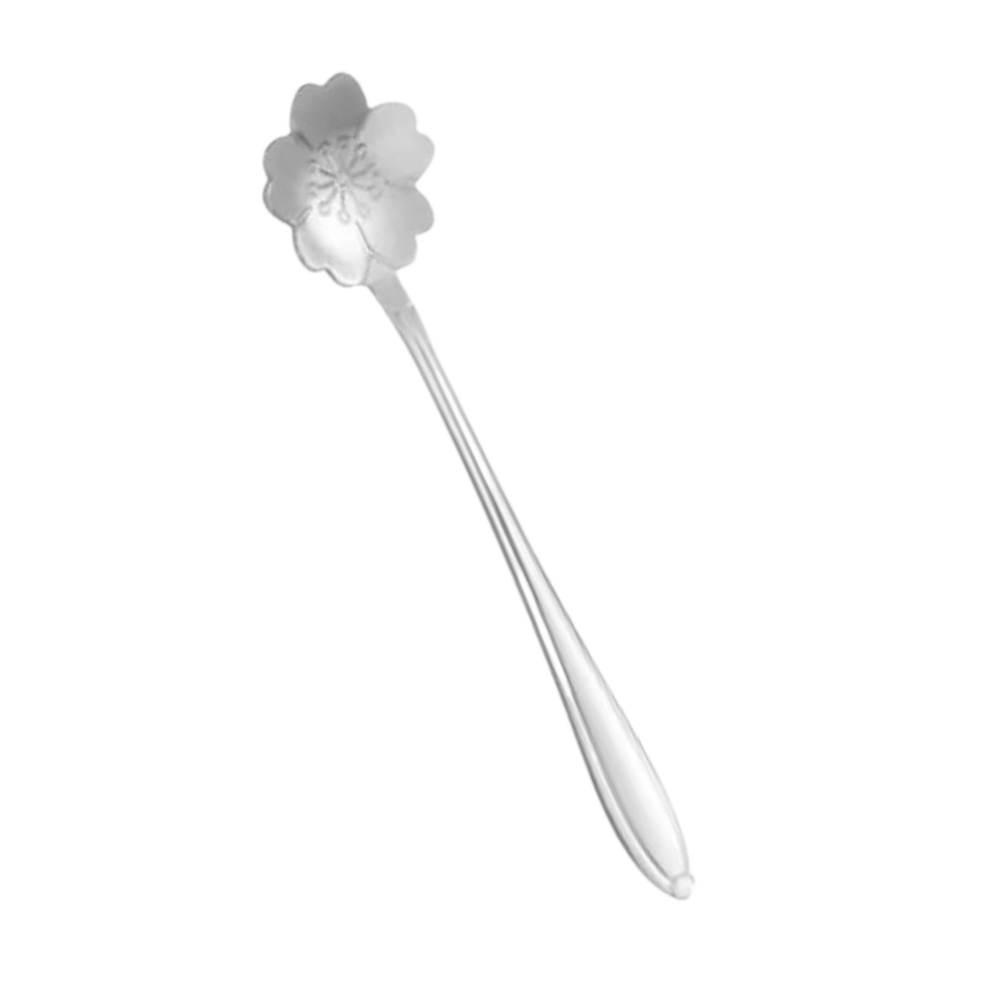 CUILLÈRE FLEUR DE CERISIERS GRISE