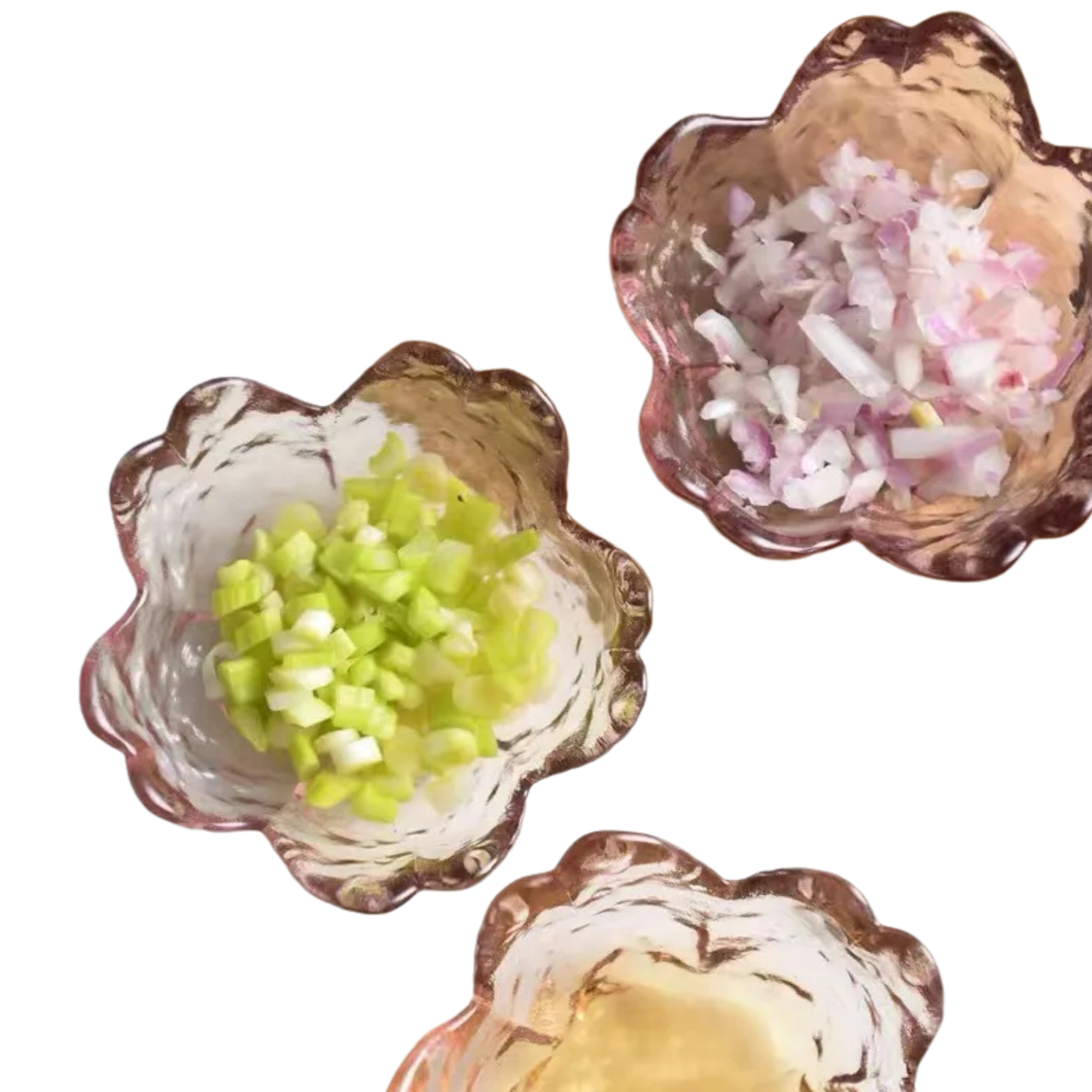MINI BOL EN VERRE FLEUR DE CERISIER – Image 2