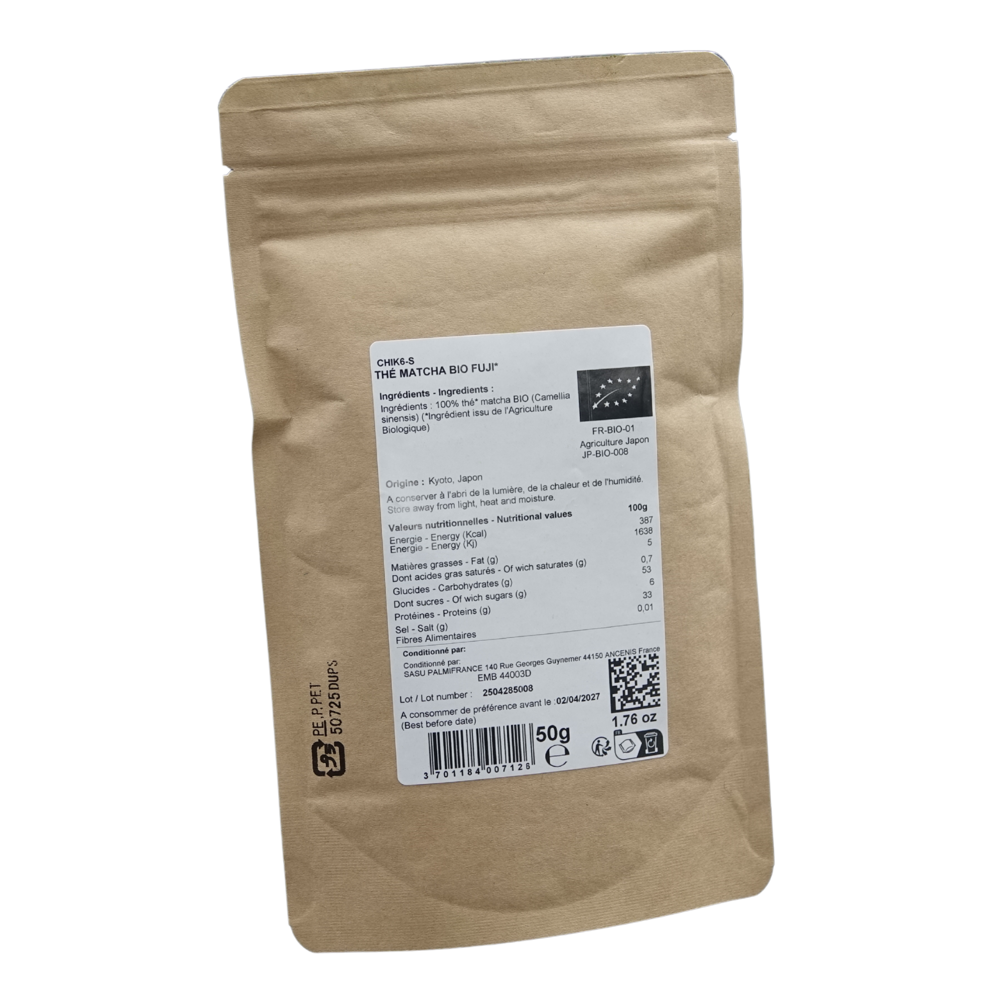 THÉ MATCHA BIO FUJI – Image 3