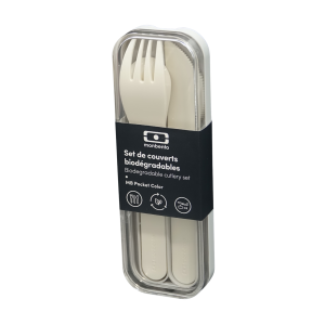 MONBENTO POCKET COLOR NATURAL BEIGE BIODÉGRADABLE