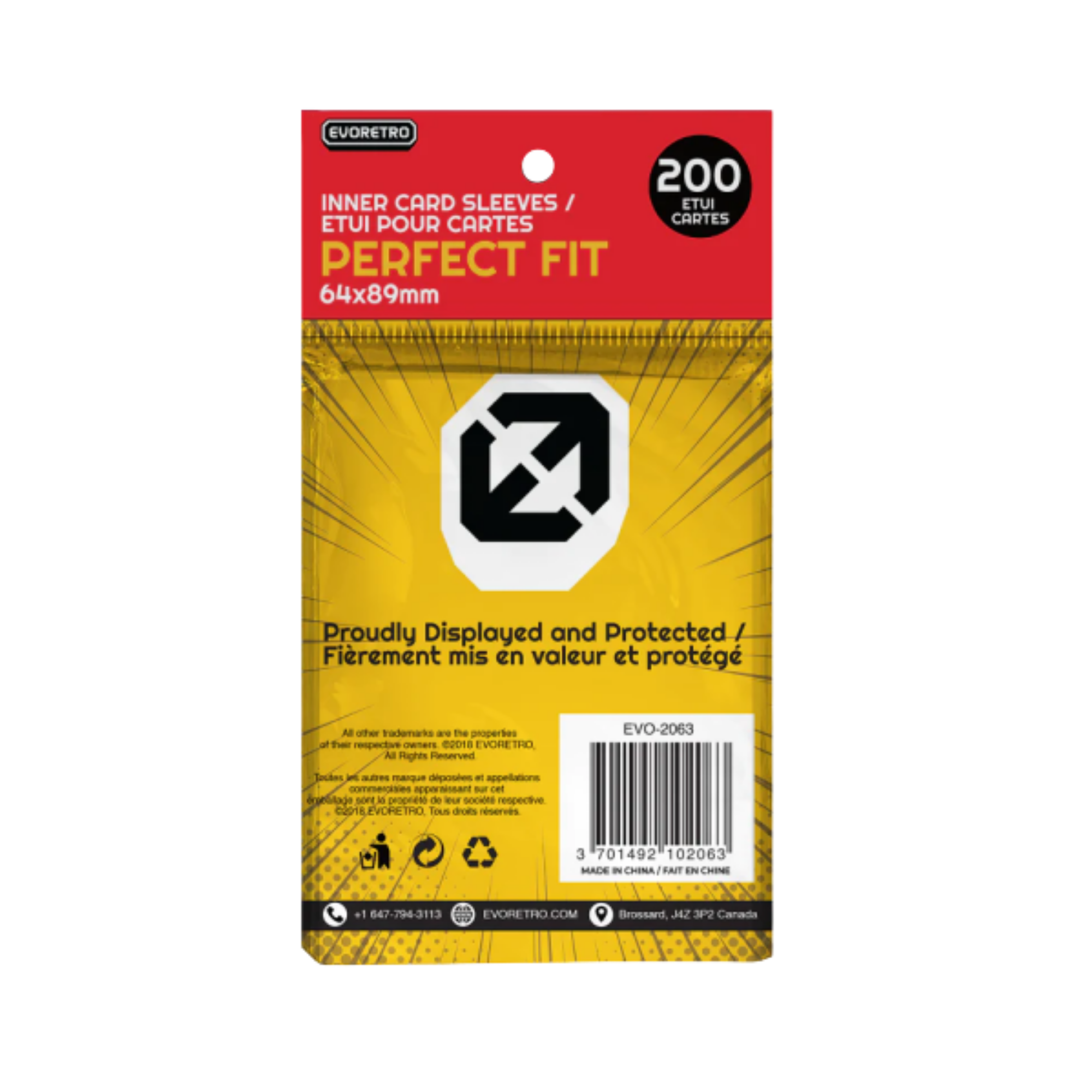 EVORETRO – POCHETTES PROTECTION CARTES