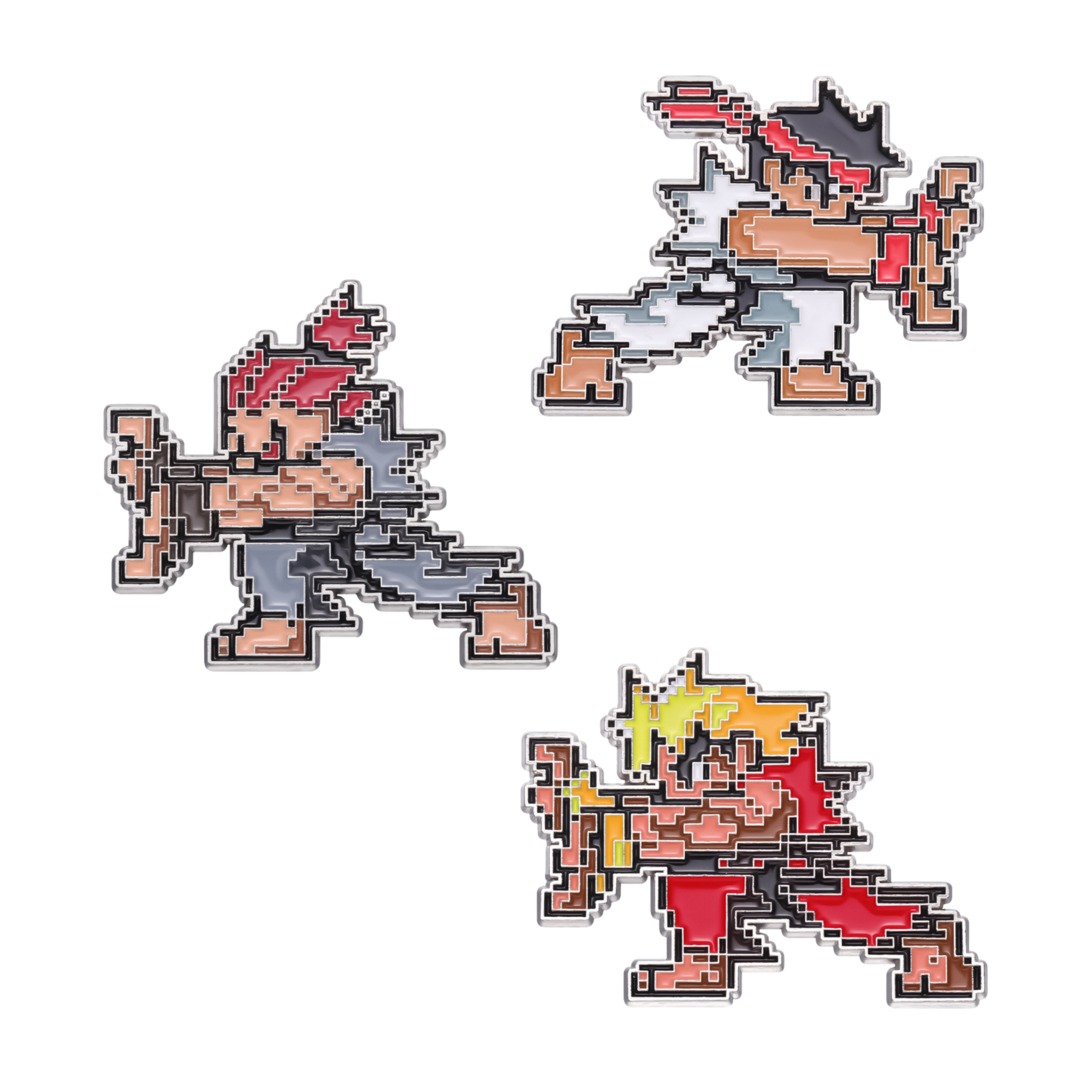 PINS STREET FIGHTER PIXEL
