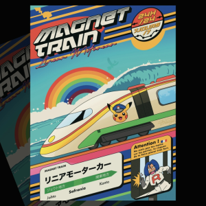 POSTER SKORP - POKEMON TRAIN