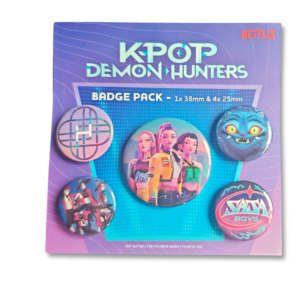 PACK 5 BADGES KPOP DEMON HUNTERS