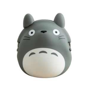 MON VOISIN TOTORO – MINI PORTE-MONNAIE TOTORO GRIS EN SILICONE