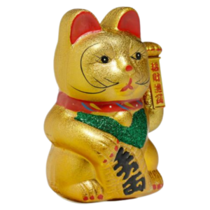 MANEKI-NEKO DORÉ – À PILES