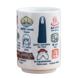 LE VOYAGE DE CHIHIRO – TASSE JAPONAISE EN CÉRAMIQUE