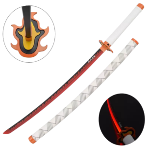 KATANA COSPLAY KYOJURO RENGOKU – LAME LED ROUGE