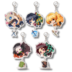 PORTE-CLÉS DEMON SLAYER CHIBI