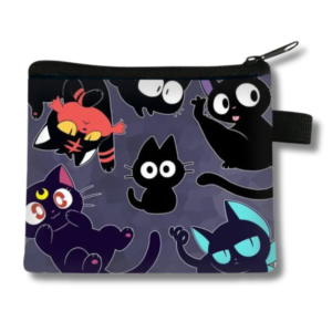 PORTE MONAIE CHATS KAWAII