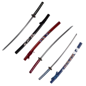 KATANA DÉCORATIF – LAME EN ACIER – MOTIF DRAGON